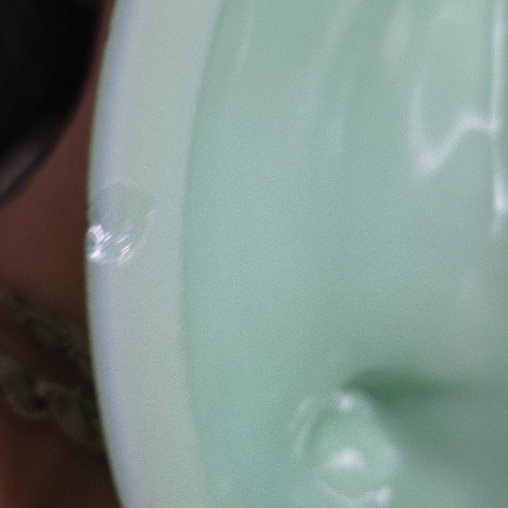 Mint Green Hen on Nest Dish Jadeit - Picture 12 of 15